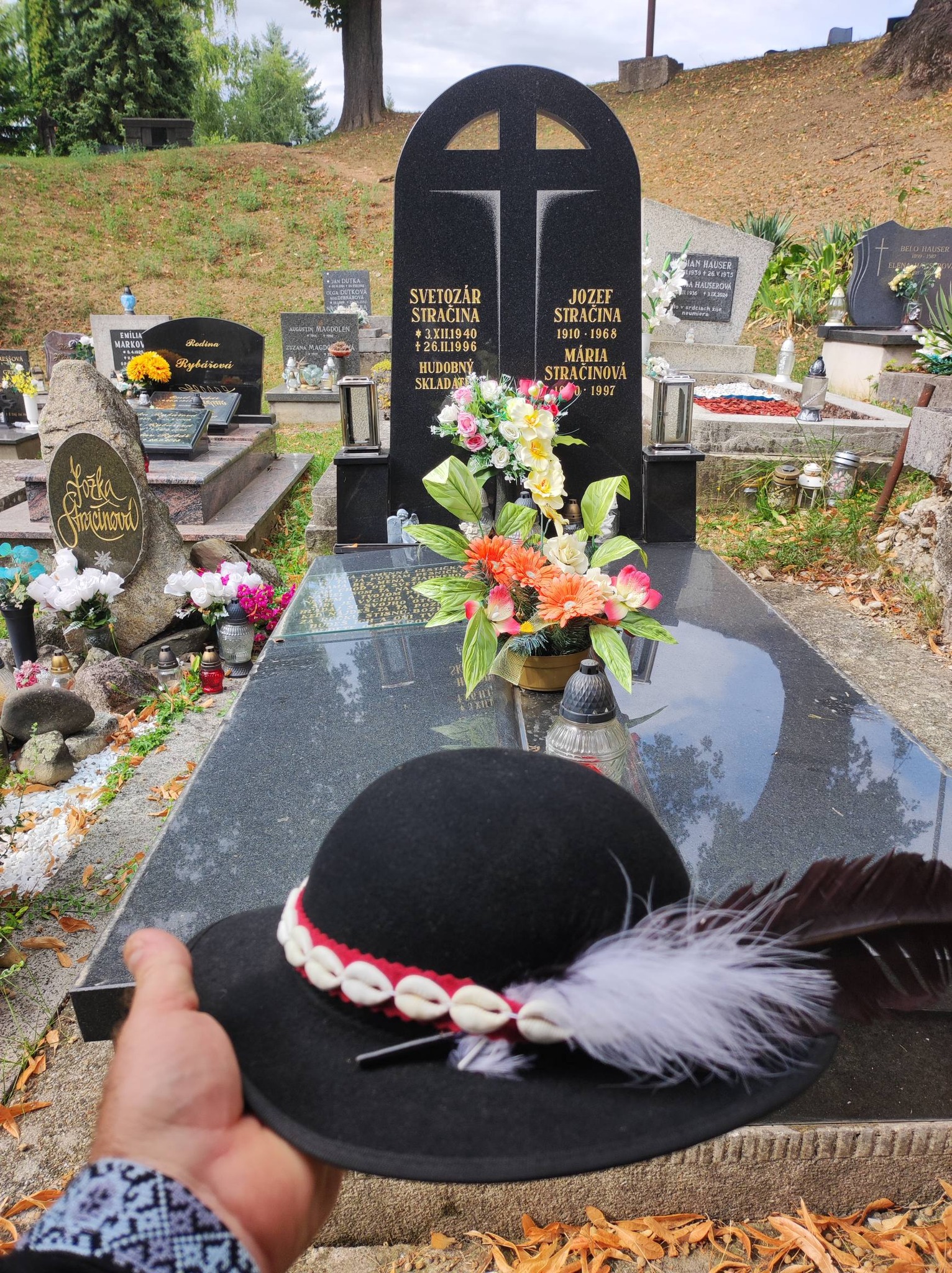 Svetozár Stračina odpočíva podľa svojho želania na cintoríne v Banskej Bystrici